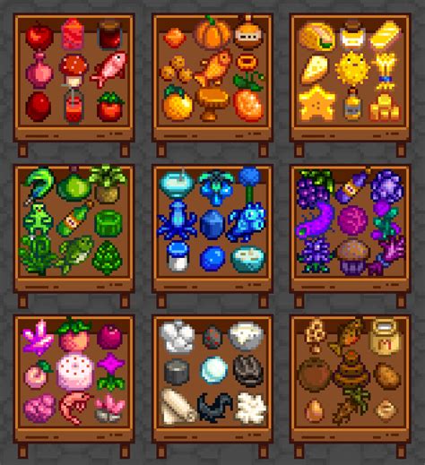 stardew best range display items.